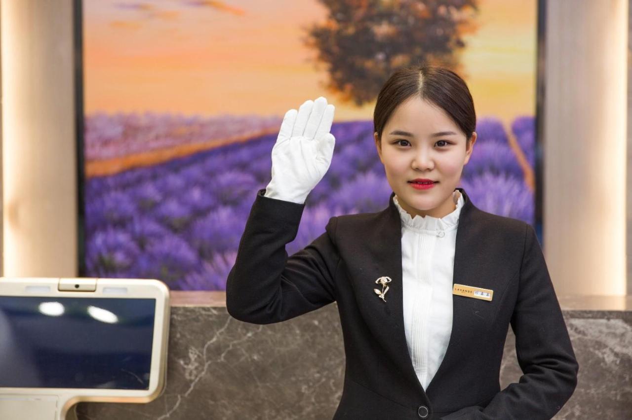 Lavande Hotels Heze Changjiang Road Wanda Plaza Kültér fotó