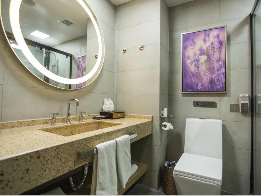 Lavande Hotels Heze Changjiang Road Wanda Plaza Kültér fotó