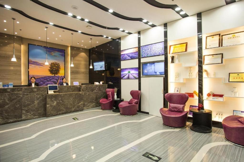 Lavande Hotels Heze Changjiang Road Wanda Plaza Kültér fotó